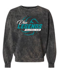 Acid wash legends crewneck