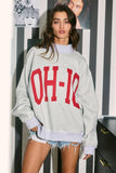 IT2594-OH-IO | 'OH-IO & OH' Reversible Mockneck Sweatshirt