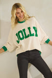 CLOUDY KNIT JOLLY RINGER SWEATSHIRT (T-42174)