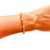 Orange Gold Bracelets