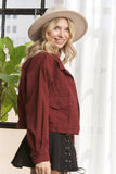 OUTFIT CROPPED WITH FRONT POCKETS JACKET- LEJ3873