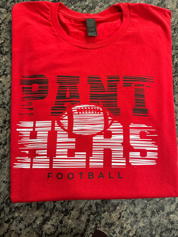 Panthers Football Line Tee