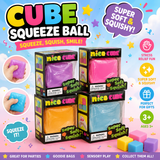 Nice Cube Squishy Toy Set – Fidget Cubes