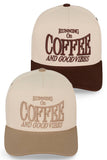 C.C RUNNING ON COFFEE AND GOOD VIBES Trucker Cap