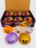 Halloween Slow Rise Glitter Dumpling Squishy - 12pc Set