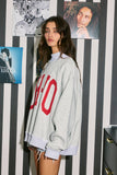 IT2594-OH-IO | 'OH-IO & OH' Reversible Mockneck Sweatshirt