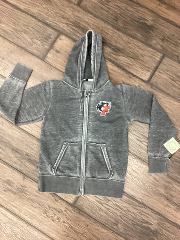 Fairbanks Panthers Vintage Zip Up Hoodie