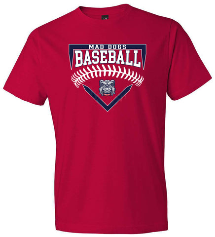Mad Dogs Baseball Tee