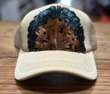 Feather Trucker Hat
