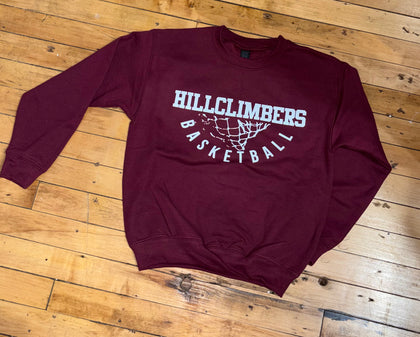 Hillclimbers Basketball Net Crewneck