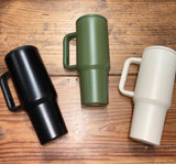 Pop-up Straw 40oz Stainless Steel Tumbler