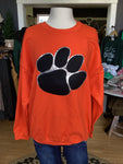 Tiger Glitter Paw Crewneck