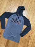 3D Block Ohio Long Sleeve Hooded Tee