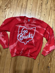 Go Bucks Tie Dye Crewneck