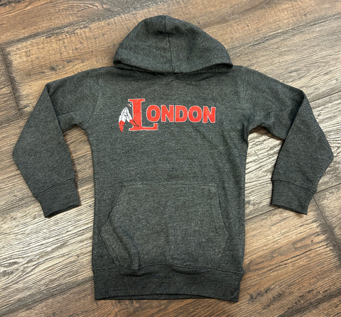 YOUTH LONDON DISTRESSED HOODIE