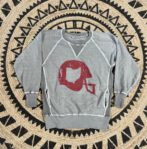 Ohio Helmet Mineral Washed Crewneck