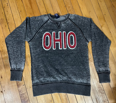 Vintage Distressed Ohio Crewneck