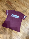 Hillclimber Cheer V neck Tee