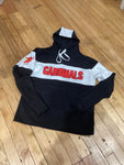 Black and White 2 Tone Cardinals Hoodie