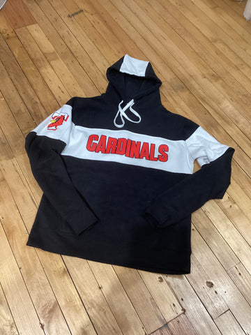 Black and White 2 Tone Cardinals Hoodie