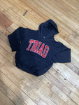 youth distressed Triad hoodie