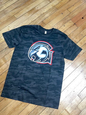 Graham Falcons Head Camo Tee