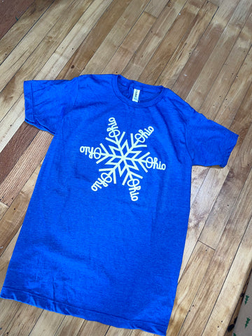 Ohio Snowflake Tee