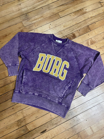 Gold BURG Purple Pullover