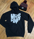 Urbana State Black Hoodie