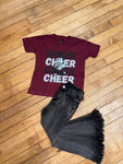 Sparky Cheer x4 Dark Tee