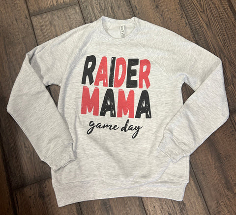 Raider Mama Gameday Crewneck
