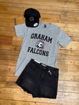 Graham Falcons Head Grey Tee