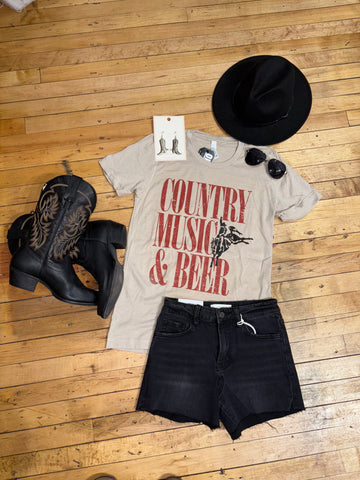 Country Music & Beer Tee