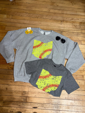Ohio Softball Tee