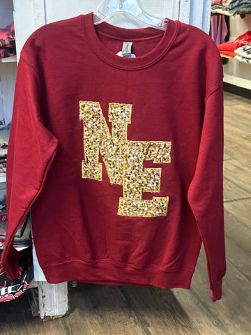 North Eastern Sequins crewneck