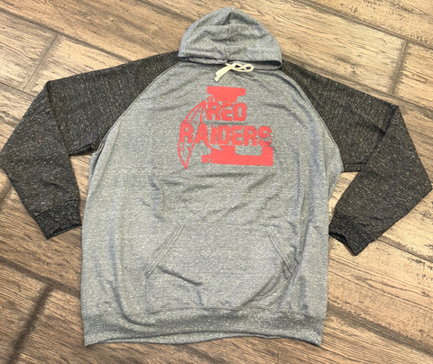 L Red Raiders Two-Tone Hoodie