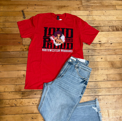 Loud & Proud Northwestern Tee