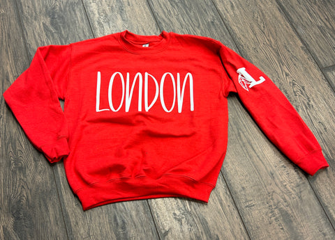 London Puff Crewneck