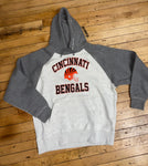 2 Tone Cincinnati Bengals Helmet Hoodie