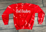 Red Raiders Tie-Dye Crewneck