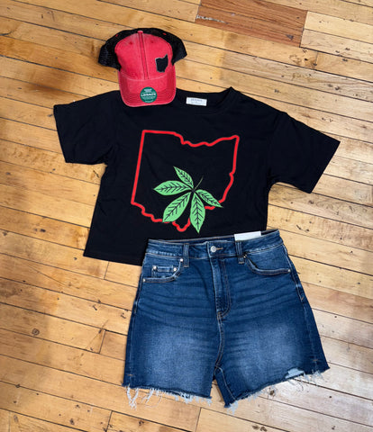 Ohio Leaf Crop Tee