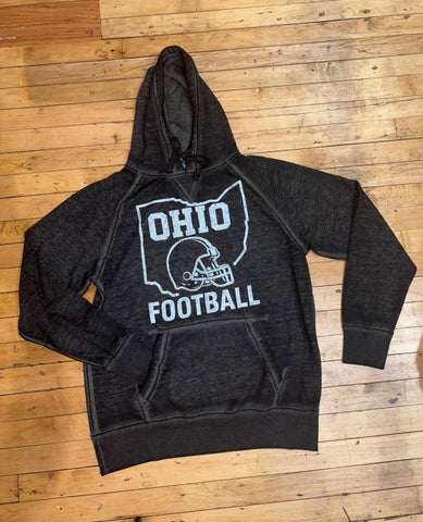 Vintage Ohio Football Hoodie