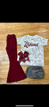 Urbana Script Haze Tie Dye Tee