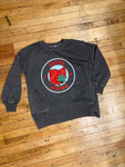 Ohio Mama Acid Wash Pocket Crewneck