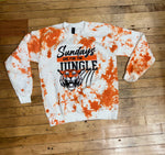 Tie Dye Sunday's are for the Jungle Crewneck