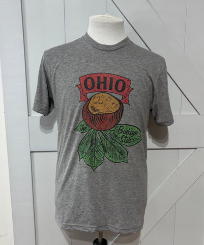 Ohio Banner Buckeye state tee
