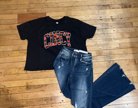Tiger Cincy Women's Boxy Tee