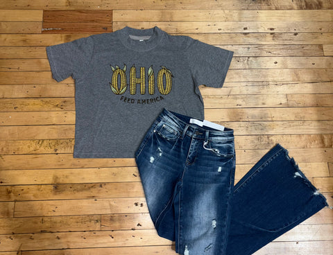 Ohio Corn Women's Boxy Tee