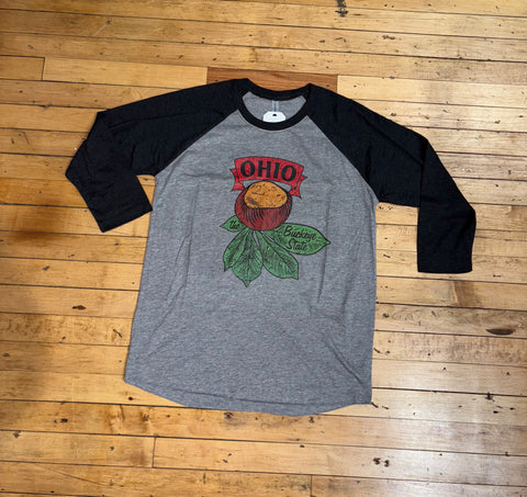 Ohio Nut Baseball Tee