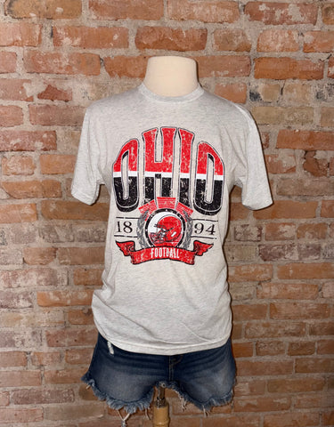 Ohio 1894 Football Tri-blend Tee
